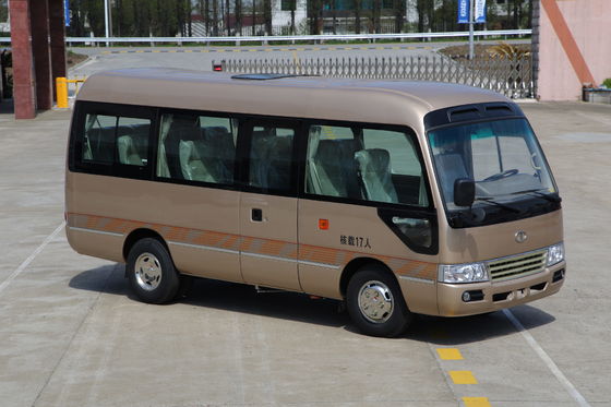 China 7.00-16 Tire 10 Passenger Van All Metal Type Luxury Bus Coach Vehicle supplier