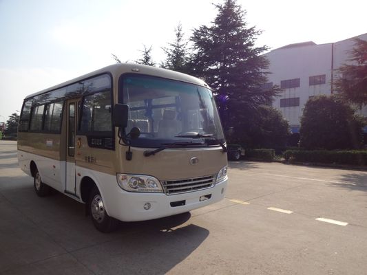 China 6.6M Luxury Diesel Coaster 23 Seater Minibus Leaf Spring Rear With YC4FA130-30engine supplier