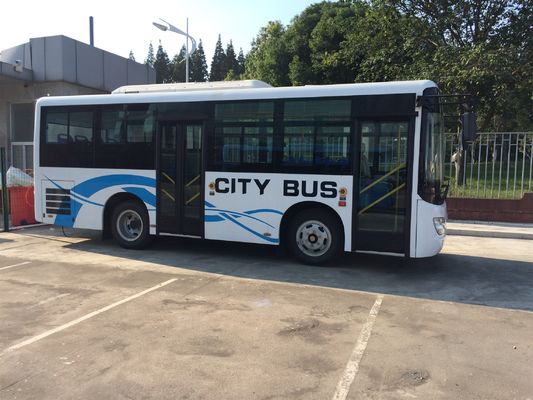China G Type Public Transport Bus 12-27 Seats , Tourism CNG Powered Bus 7.7 Meter Length supplier