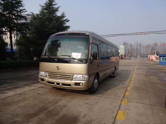 China Diesel Front Engine 30 Seater Minibus Wide Body Commercial Utility Vehicles supplier