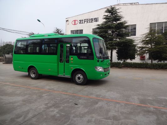 China Luxury Star Tourist Mini Bus 15 Passenger Coach Vehicle With 85L Fuel Tank supplier