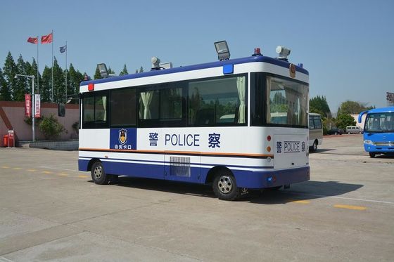 China Public Police Office Special Purpose Vehicles , Mobile Patrolling Police Command Vehicles supplier