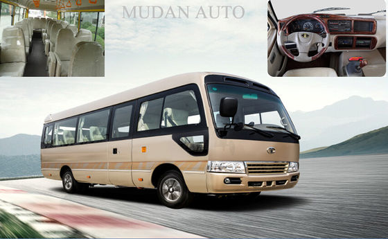 China ISUZE Engine Luxury 19 Seater Minibus / Mitsubishi Rosa Minibus JE493ZLQ3A supplier