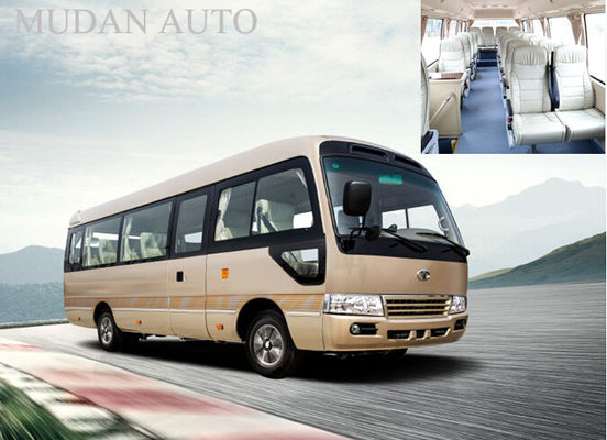 China 23 Seater Minibus Coaster Type JAC Inner City Bus Front Defrosting System supplier