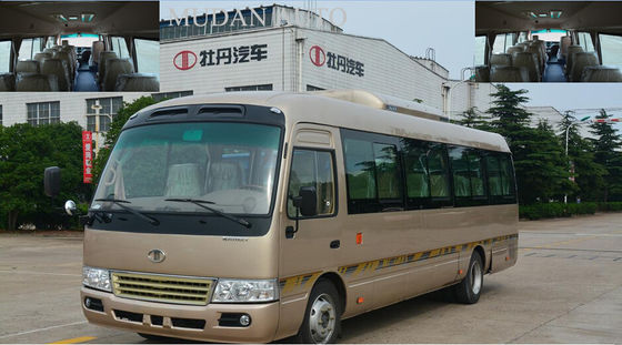 China Mudan Golden Star Minibus 30 Seater Sightseeing Tour Bus 2982cc Displacement supplier