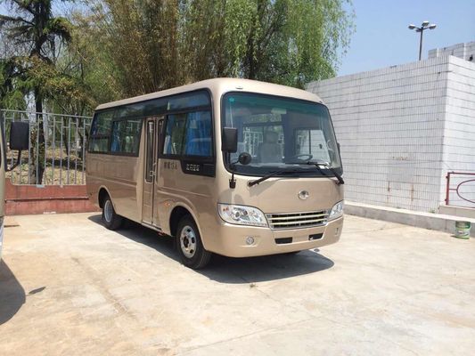 China Dry Type Clutch Inter City Buses , Drum Brakes 130Hps Passenger Coach Bus supplier