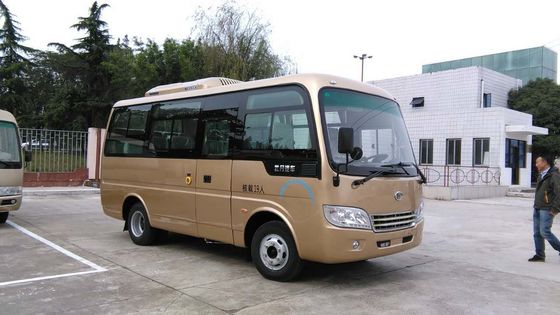 China 6.6M Length Front Engine City Coach Bus Star Type Intercitybuses Transportation ISUZU Engine supplier