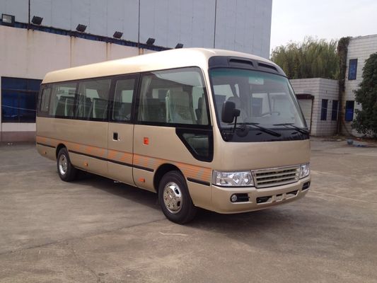 China 23 Seats Electric Minibus Commercial Vehicles Euro 3 For Long Distance Transport supplier