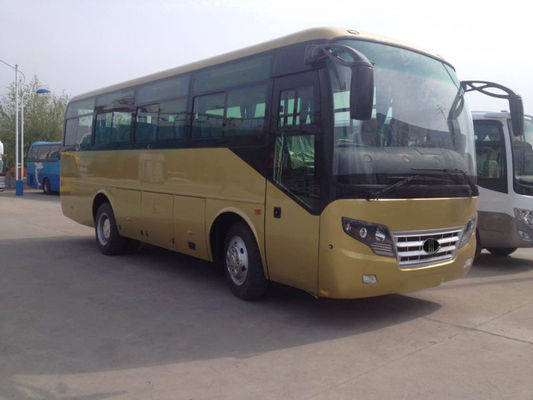 China Big Passenger Coach Bus Durable Red Star Travel Buses With 33 Seats Capacity supplier