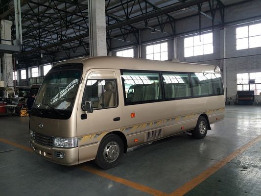 China Peru Style LHD Mini 30 Seater Bus Mitsubishi Rosa Type City Small Passenger Bus supplier
