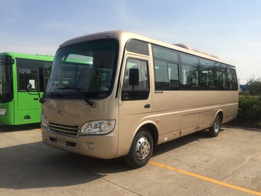 China Diesel Right Hand Drive Star Minibus 2x1 Seat Arrangement Coaster Mini City Bus supplier