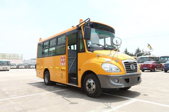 China RHD School Star Minibus One Decker City Sightseeing Bus With Manual Transmission supplier