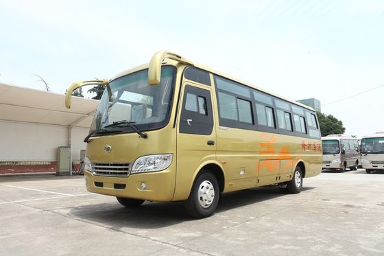 China 6.6M LHD / RHD Cummins Engine EQB125-20  Air Brake New Mini Bus 15 Passenger supplier