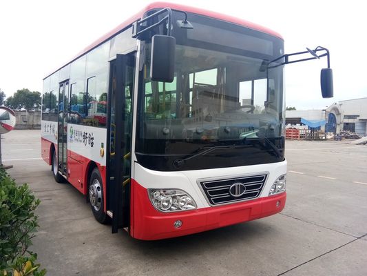 China 80L Inter City Buses Fuel Wheelchair Ramp LHD Steering luxury interior supplier