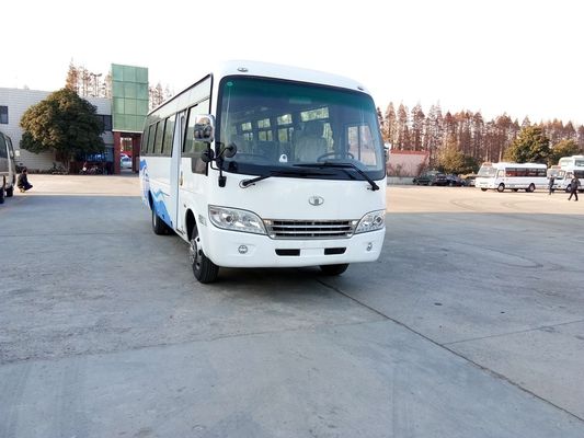 China White And Blue Left / Right Hand Drive Sightseeing Star Buses Transport Tourist Passenger supplier