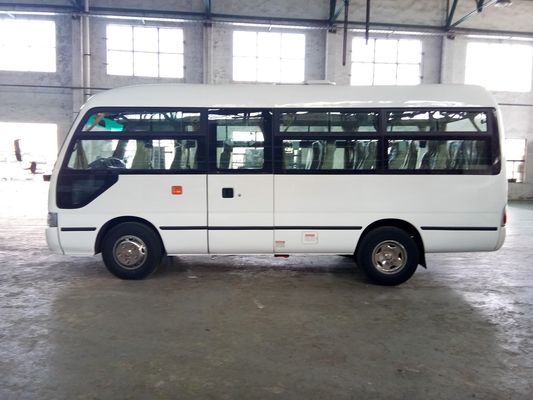 China 5 Manual Gears Coaster Transport Minivan / 15 Passenger Mini Bus Van Aluminum supplier
