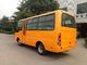 Shell Structure Star Minibus , Mitsubishi Engine 19 Passenger Coach Bus supplier
