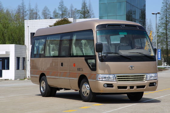 China Mitsubishi Coaster Minibus 6 Meter 19 Seater Mini Bus With Manual Gearbox supplier