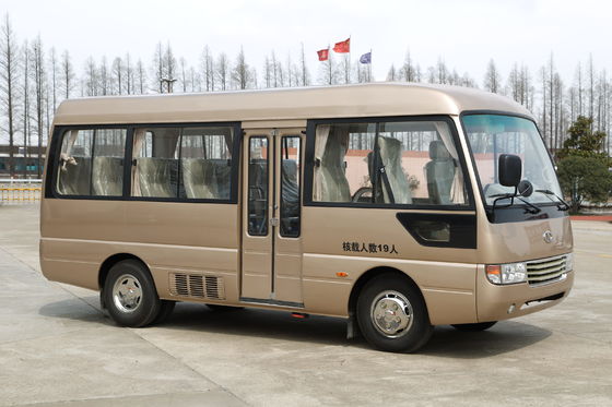 China Toyota style Rosa Tourist Mini Bus Coaster vehicle 6m with Yuchai engine supplier