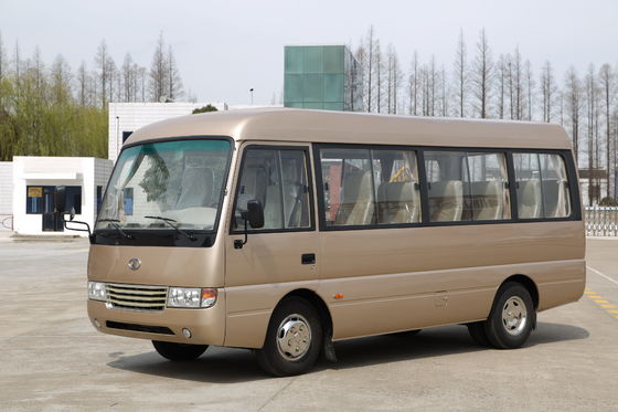 China 19 Seater Light Commercial Vehicles , High Roof Diesel Toyota Commuter Bus supplier