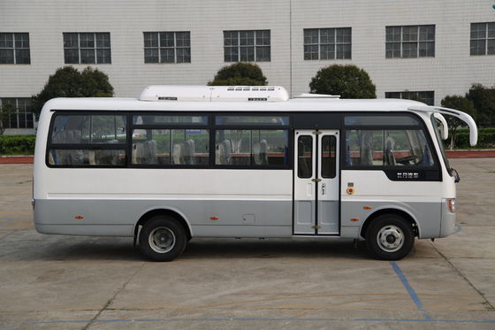 China 2+2 Layout Medium Bus 30 Seater Coach , Star Type Passenger Coach Bus supplier
