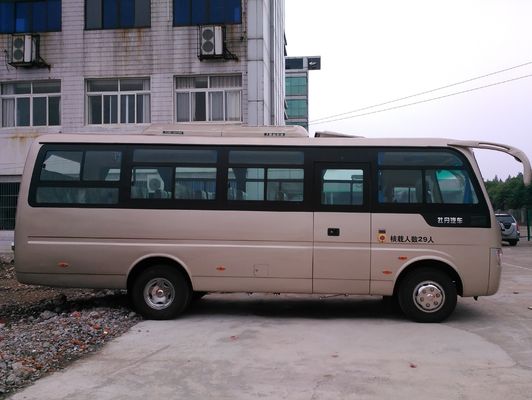 China Safetly Diesel Star Travel Buses Durable 30 Passenger Van With Manual Gearbox supplier