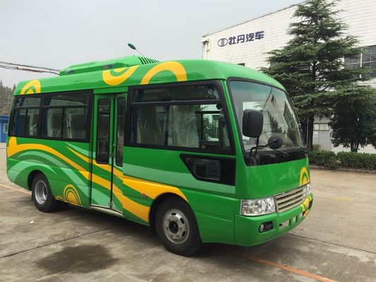 China Rural Toyota Coaster Bus / Mitsubishi Coach Rosa Minibus 7.5 M Length supplier