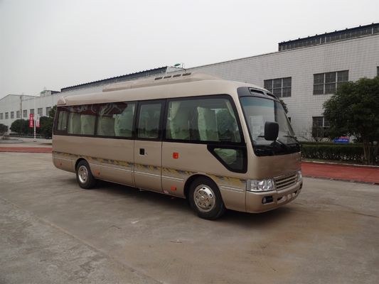 China Enclosed Sightseeing Electric Minibus , Coaster Type Mini Electric Powered Vans supplier