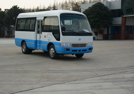 China Outstanding  luxury Isuzu technology Coaster Minibus rural coaster type supplier
