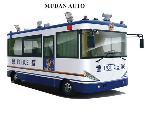 China White Blue Traveling Security Police Officer Patrolling Pecial Purpose Vehicles supplier