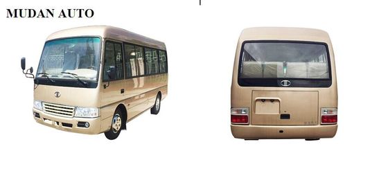 China RHD 19 Seater Mini Bus 4.3T Rear Axle , Diesel Coaster Mini Bus Energy Saving supplier