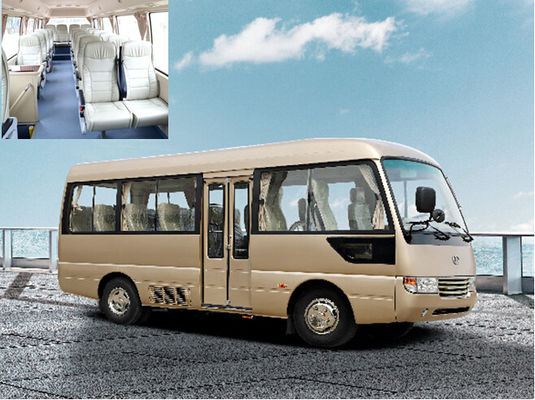 China Right Hand Drive Vehicle 25 Seater Minibus 2+2 Layout With Air Conditioner supplier