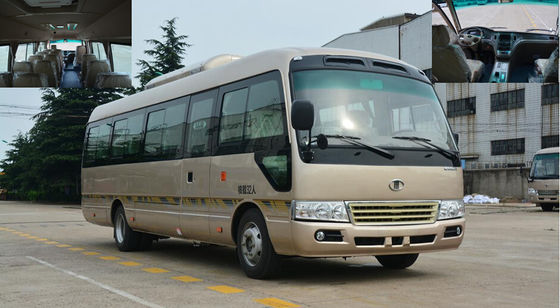 China 143HP / 2600RPM Star Travel Buses , 7.3M Length Sightseeing Tour Bus supplier