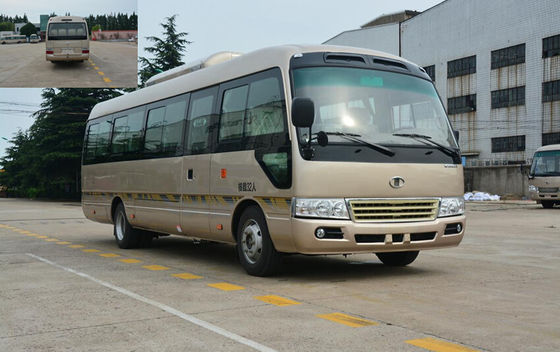 China Double doors new design sightseeing Coaster Minibus tourist passenger vehicle supplier