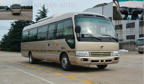 China Low Floor 10 Seat City Service Bus Coaster 6M Length Km / H 110 With Service Equipment supplier