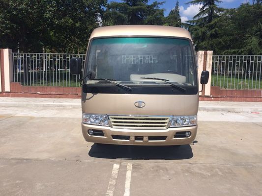 China High Roof Coaster Type Diesel 19 Seater Minibus Long Wheelbase ABS - AB supplier