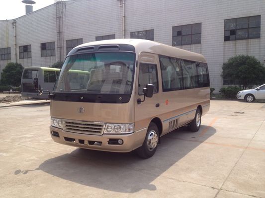 China Luxury 19 Seater Minibus / Diesel 6m  Length Coaster Bus 4.3T Rear Axle , 15-24 Seats supplier