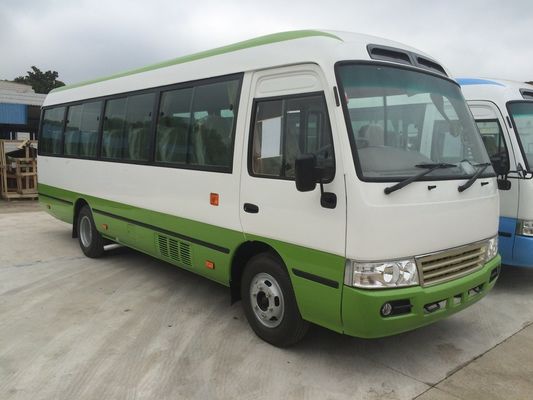 China New Colour Coaster Type Diesel 23 Seater Minibus Long Wheelbase ABS High Roof supplier