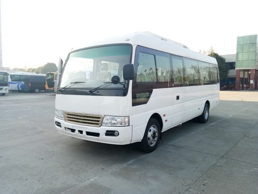 China Drum Brakes Dry Type Clutch Inter City Buses Coach 30 Passengers Small Bus supplier