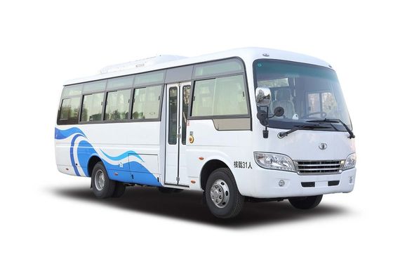 China Wheelchair Ramp Star Minibus Transport Tourist Bus All Metal Type Semi - Integral Body supplier
