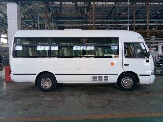 China Manual City Mini Passenger Bus Gearbox 19 Seat Luxury Diesel ISUZU Engine supplier