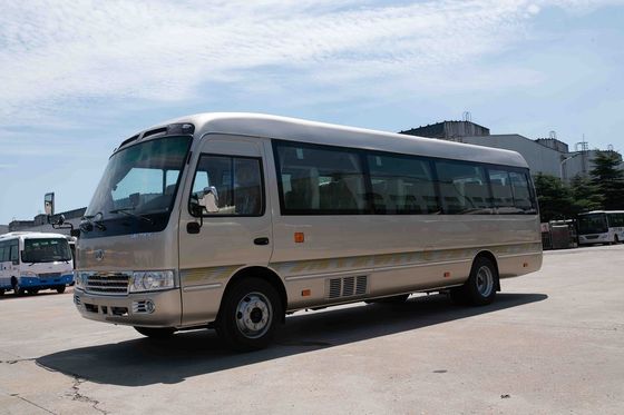 China Front Engine Coaster Minibus Sightseeing Passenger Vehicle 410Nm /1500rpm Torque supplier