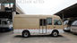MD6601 Aluminum Transport Minivan Coaster Luxury Mini Vans Spring Leaf Suspension supplier