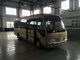 Mitsubishi Rosa Leaf Spring Coaster Diesel Mini Bus JAC Chassis With Electric Horn supplier