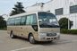 Blue 2x1 Seat Arrangement Coaster Minibus / Diesel Minibus Long Distance Transport supplier